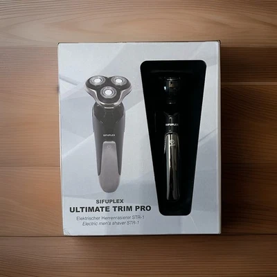 SIFUPLEX Elektrischer Rasierer Ultimate Trim Pro Akku Herrenrasierer STR-1
