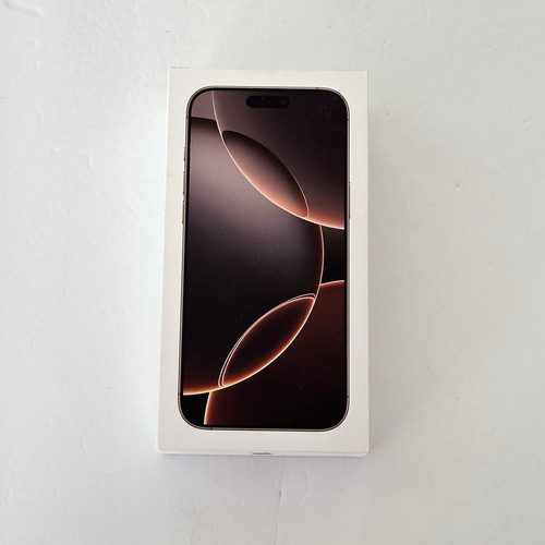 Original Apple iPhone 16 Pro Max / Desert Titanium / Empty Box Only / 256 GB - 第 1/3 張圖片