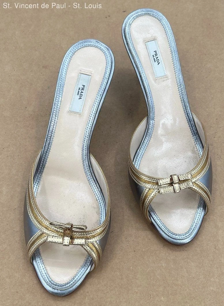 PRADA Silver Shoes for Women for sale | eBay