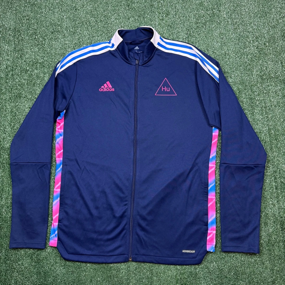 adidas Track Jacket Blue Men's Activewear for Sale | Shop Men's