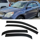 Set of Window Visors Vent Sun Rain Guards Fit Chevrolet Equinox 2010 2011-2017