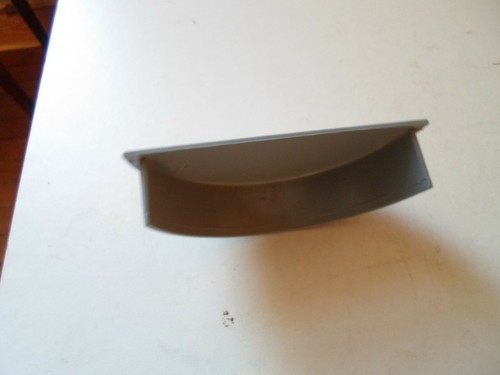 Hunter Half Round Internal Stop End For Full Size Gutters 112mm Grey RR 108 - Bild 2 von 5