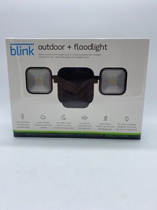 Blink Outdoor Flutlicht und Full HD Überwachungskamera Set - Schwarz