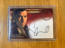 SCORPION KING 🦂 Autograph Card Steve Brand #A5 Inkworks 2002 Auto