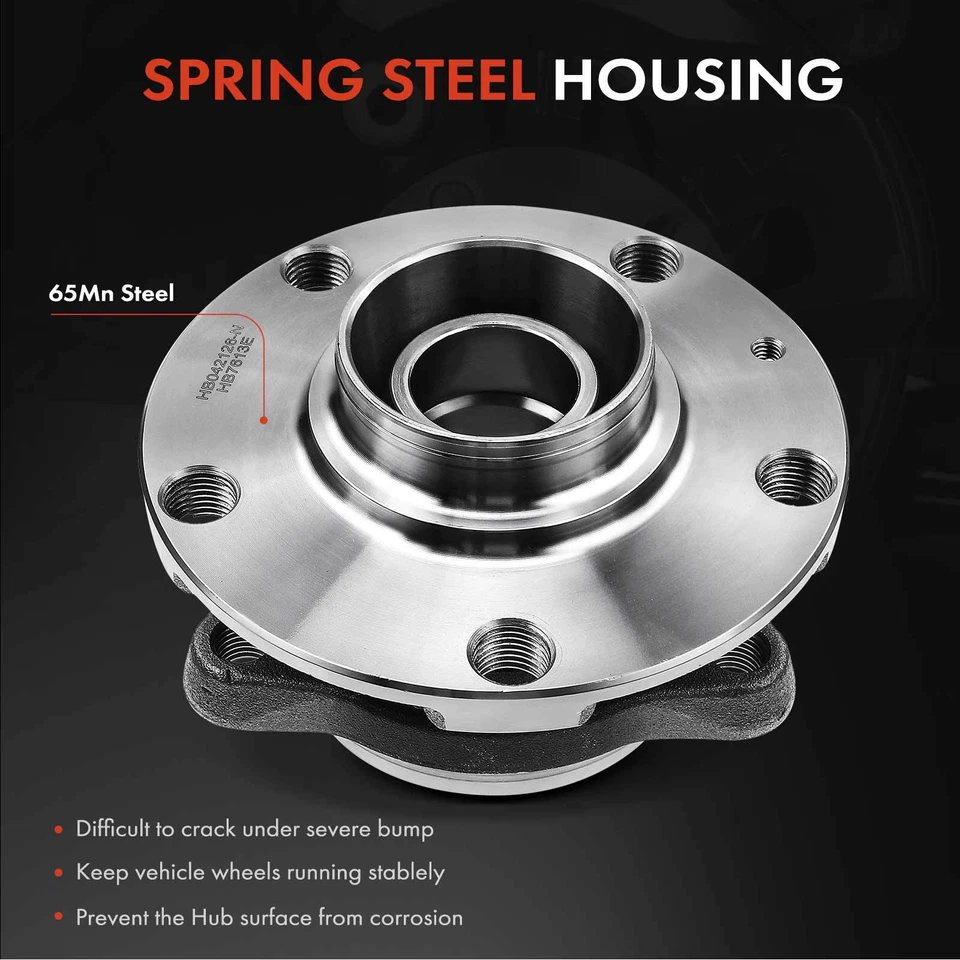 Conjunto de cojinete de cubo de rueda para Audi A6 A8 Quattro R8 S8 3,0 L 3,2 L 4,2 L 5,2 L 6,0 L Foto 4 de 4