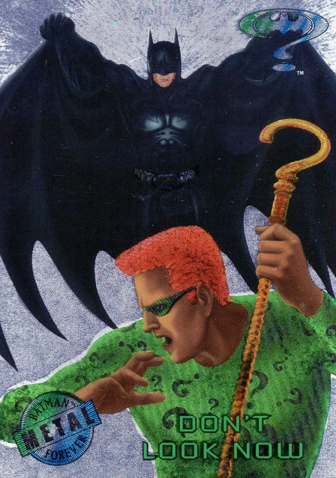 BATMAN FOREVER METAL READ ELEMENTS TO MAKE A MASTER SET... MINT - Image 2 of 3
