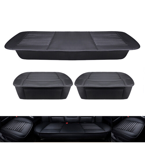 Universal Car Seat Cover Breathable PU Leather Chair Cushion Protector Non-slip - Picture 14 of 53
