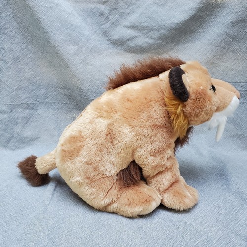Wild Republic Smilodon Säbelzahntiger Plüschtier Stofftier Spielzeug 8 Zoll - Bild 5 von 11