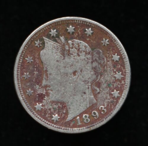 USA 1893 Liberty V Nickel - Better Date