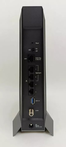 NETGEAR Nighthawk Cable Modem with Built-in WiFi 6 Router (CAX80) Black - Picture 2 of 3