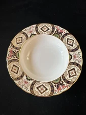 Royal Crown Derby Chelsea Garden 2 rim soup bowls