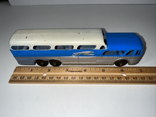 Vintage 1950s Tootsietoy Greyhound Scenicruiser Bus. All Original. - Picture 7 of 8
