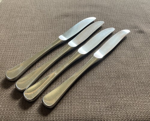 WMF Cromargan Germany FINESSE Satin Stainless Dinner Knives--set of 4 - Picture 8 of 14