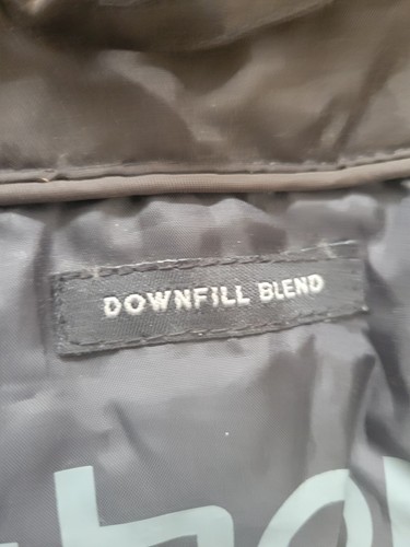 Extreme Cold Heavy Duck Downfill Blend Black Hooded Mens Jacket XL - Picture 2 of 5