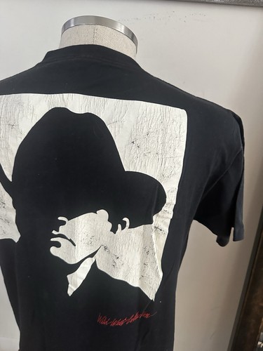 VTG MARLBORO COWBOY SHIRT BLK SINGLE STITCH FADED AUTHENTIC WESTERN WiLD WEST - Picture 7 of 8