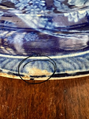 Enoch Wood, Antique Transferware Plate, Chinese Phoenix Pattern, C 1825 - Imagen 6 de 8