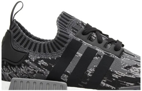 Mens ADIDAS NMD_R1 Primeknit Grey Trainers BZ0223 UK 5.5 EU 38 2/3 US 6 - Picture 2 of 6