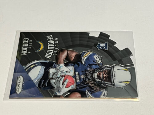 Tarjeta de radiocontrol Panini Prizm Rookie Revolution Melvin Gordon 2015 RR7 - Imagen 2 de 5