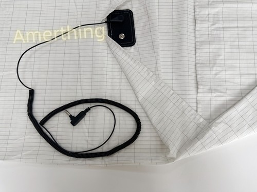 20x30 Inch Earthing Cotton Silver Conductive Pillowcase For Better Sleep White - Picture 3 of 4