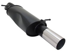 Novus Sportendschalldämpfer für Citroen C2 1 x 90mm RL-Design