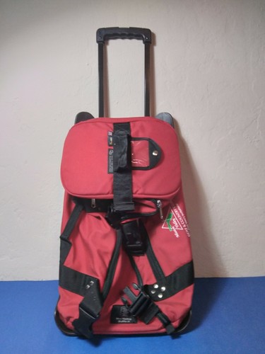 Club Glove Mini Rolling Duffle iii Borsa Rosso Cordura Ruote Leggi Descrizione 22" - Foto 2 di 12