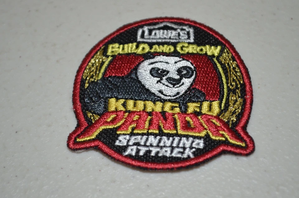 7 Lowe’s Build Grow Patches Disney Monsters Inc Kung Fu Panda Alien Robot Marvel - Image 4 of 4