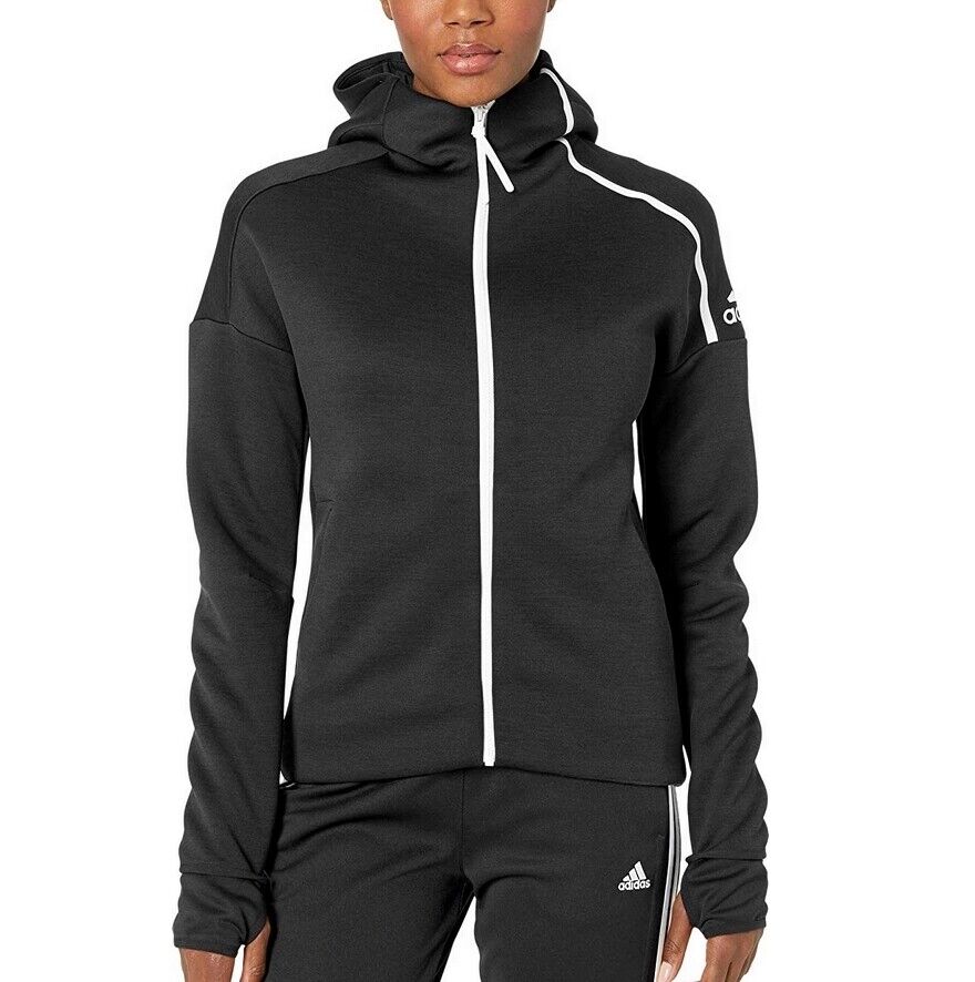 Adidas Zne Women&#039;s Winter Running Jacket Sports Thermal Black/ White eBay