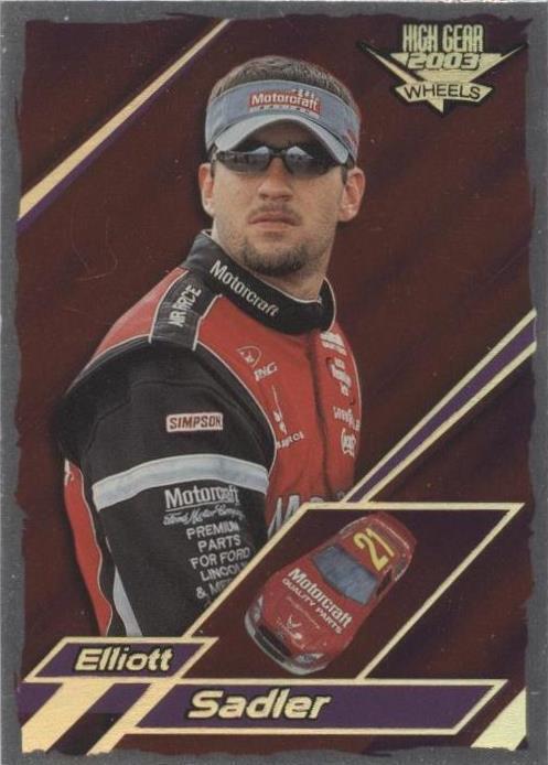 2003 Wheels High Gear - Elliott Sadler #F24 - 1 of 1