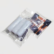 Clear Poly Bags Flat Open Top    Case of 500    16 x 18