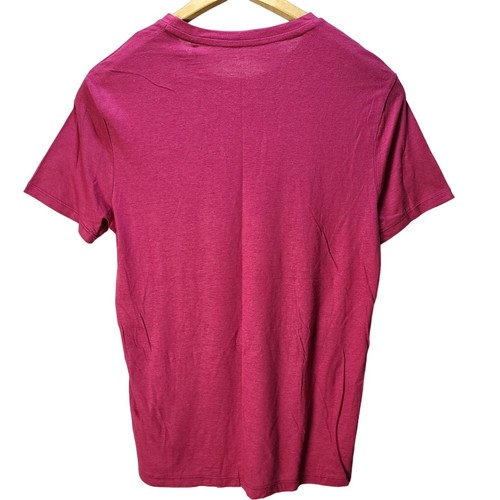 NEW DAVID BITTON BUFFALO GRAPHIC LOGO PRINT SHORT SLEEVE PINK T-SHIRT WOMENS S - Picture 3 of 11