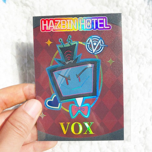 Hazbin Hotel Polaroid Laser Card carte ridescenti figura foto fan collezione - Foto 36 di 42