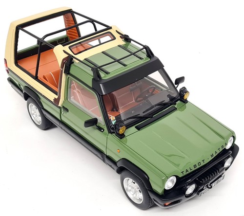 Otto 1/18 Talbot Matra Rancho Decouvrable Green 1981 Resin Scale Model Car - Picture 10 of 11