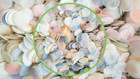 Biodegradable Wedding Confetti - Blush, Light Grey, Dark Grey, Cream and White