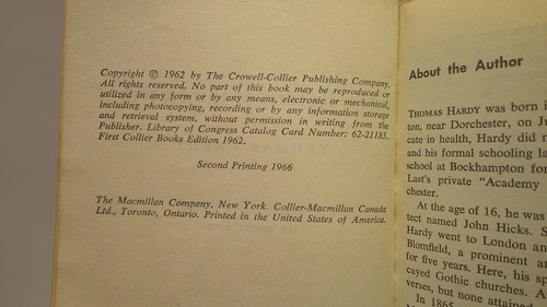 The Return of the Native Thomas Hardy Collier Books 1966 - Picture 6 of 9