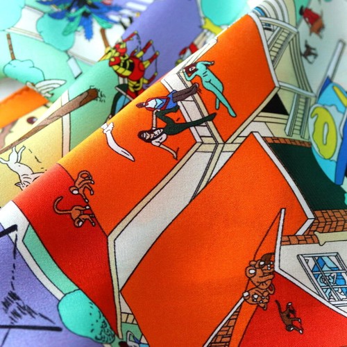 100% Mulberry Silk Scarf Bandanna Beach Print Necktie Turban Hairband 21" - Picture 10 of 26