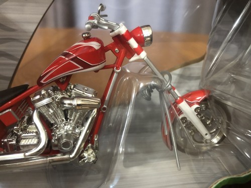 NEW 2005 JOYRIDE ORANGE COUNTY CHOPPERS TOOL BIKE 1:18 DIECAST NIB - Picture 5 of 13