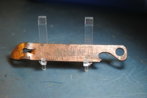 Lot of 3 Vintage Beer Bottle Openers KEGLINER CANCO BALLANTINE SCHLITZ - Picture 2 of 8