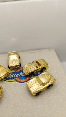 Micro Machines Gold Mail Away Complete Corvette 5 Piece Set - Picture 4 of 13
