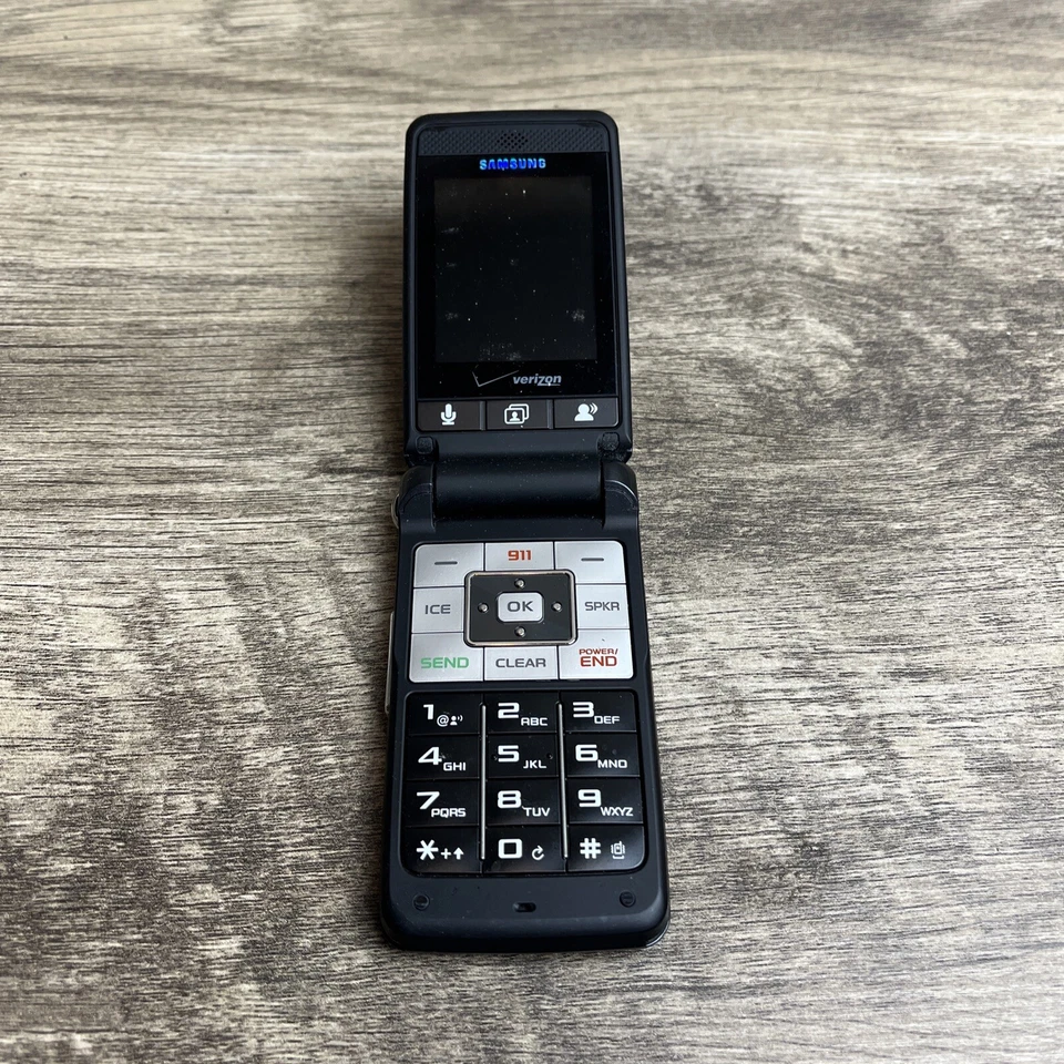Samsung Verizon Wireless SCH-U320 Flip Cell Phone ⚠️ONLY⚠️ - Image 3 of 4