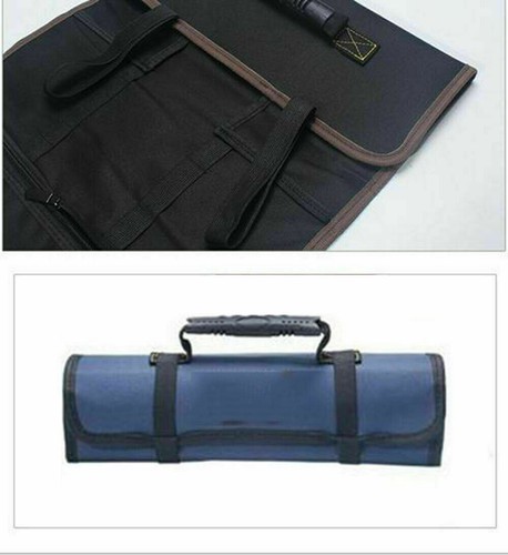 22 Pockets Tool Storage Bag Fold Spanner Case Wrench Roll up Multifunctional NEW - Picture 9 of 14