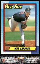 1990 Topps #38 Wes Gardner Boston Red Sox