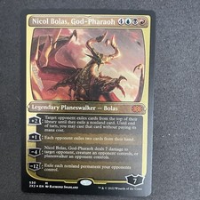 MTG Nicol Bolas, God-Pharaoh - Foil Etched Double Masters 2022 530 Foil Mythic