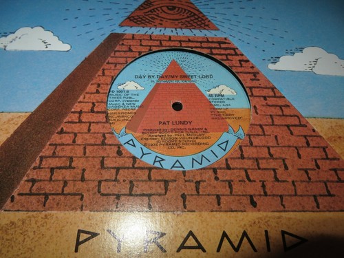 12" SINGLE PAT LUNDY DAY BY DAY/MY SWEET LORD D.C. LaRUE CATHEDRALS NM - Picture 2 of 2