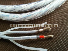 High Grade hifi usa Design Copper Silver Plated Wire DIY Speaker Cable