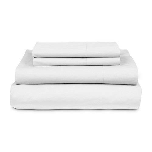MyPillow 100% Cotton Percale Bed Sheets 270 Thread Count - Picture 4 of 20