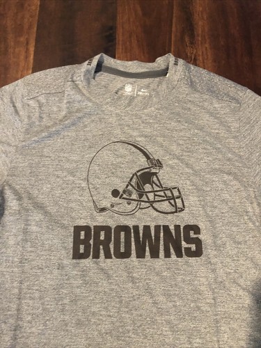 Nuova maglia Nike Cleveland Browns calcio uomo dri-fit taglia media marrone arancione - Foto 3 di 5