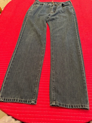 Tommy Bahama Standard Jeans Mens 33x30 Medium Wash Cotton/Tencel Blend, Straight