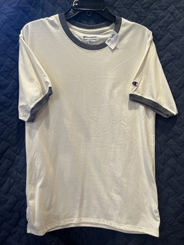 2 Camisas Champion Athleticwear Para Hombre Rojas L/S Nuevas Sin Etiquetas y Blancas S/S Nuevas Con Etiquetas Talla M - Imagen 4 de 6