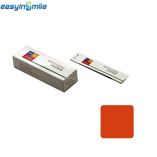 200Sheets Dental Articulating Paper Strips Soft Thin 30U/50U/100U 0.03/0.05/0.1 - Picture 7 of 7