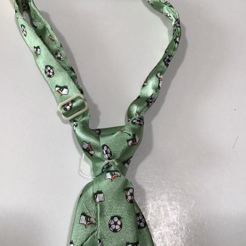 The Childrens Place Tie Toddler Boys 24M-4T Green Soccer Pre-tied Adjustable - Picture 10 of 10